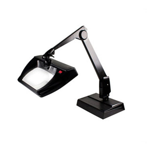 UV-White LED사각확대경 LMR-105, 3D,28&quot;Desk형(Black color)