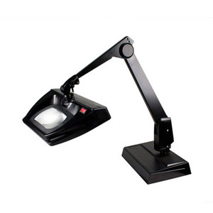 UV-White LED사각확대경 LMR-105-5, 5D,28&quot;Desk형 (black color)
